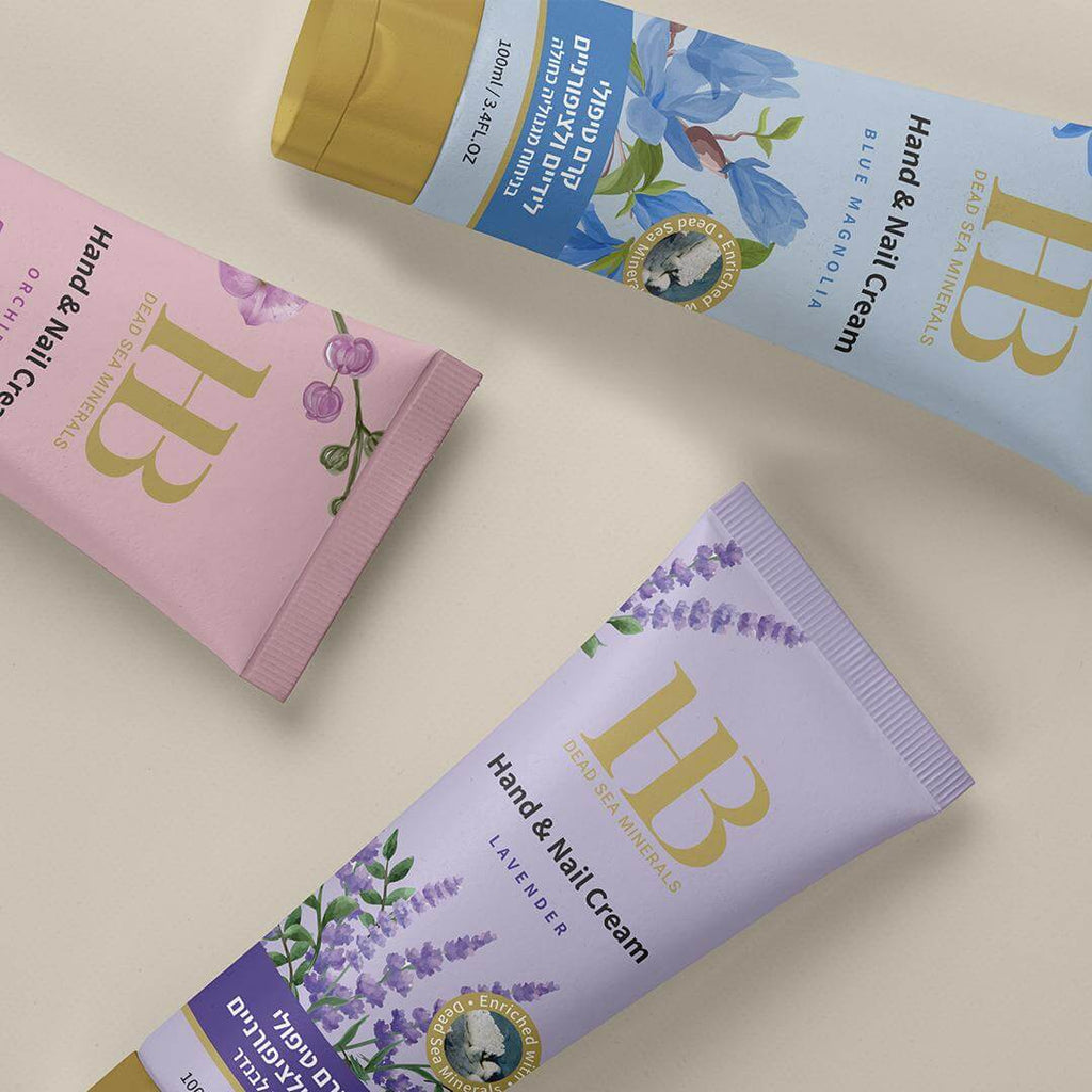 קרם טיפולי לידיים ולציפורניים מועשר בתמציות סחלבים | קרם ידיים