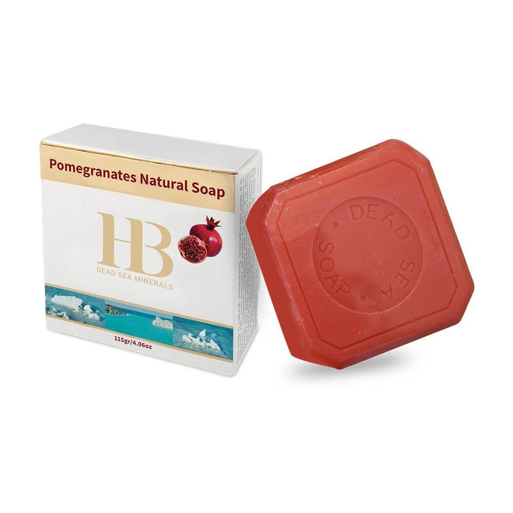 סבון טבעי משמן רימונים - לחות ובריאות לעור | סבון גוף