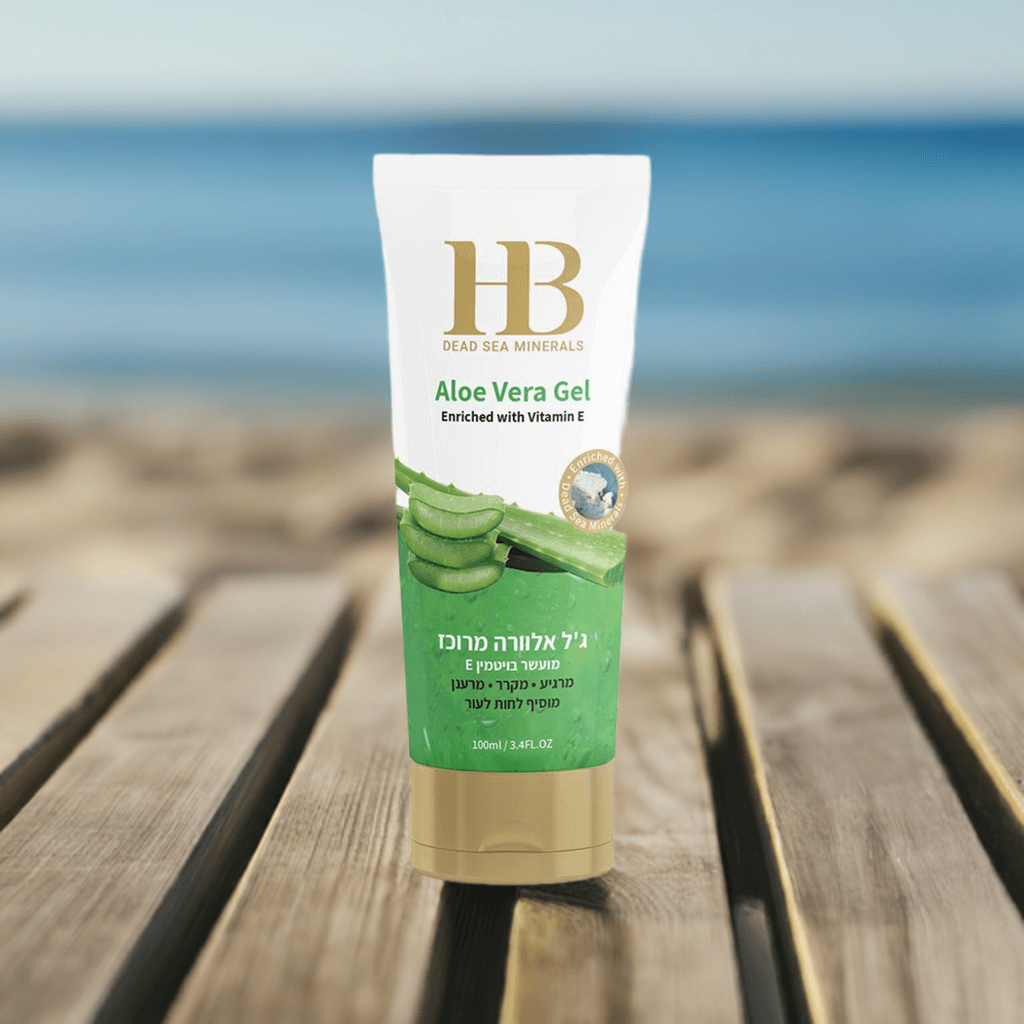 ג'ל אלוורה מרוכז למניעת קילוף העור לאחר חשיפת יתר לשמש | ג'ל הרגעה