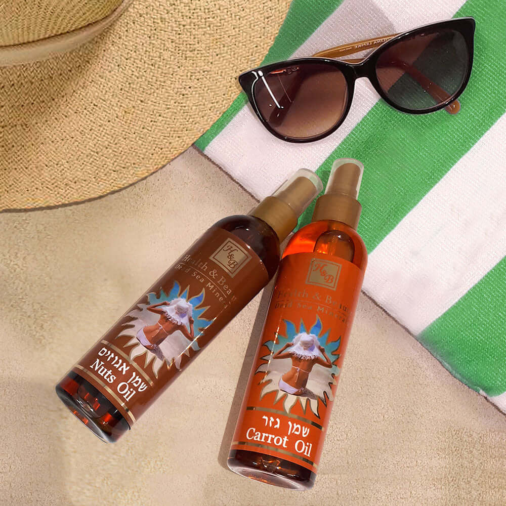 שמן גזר - עור זוהר ובריא | שמן גוף