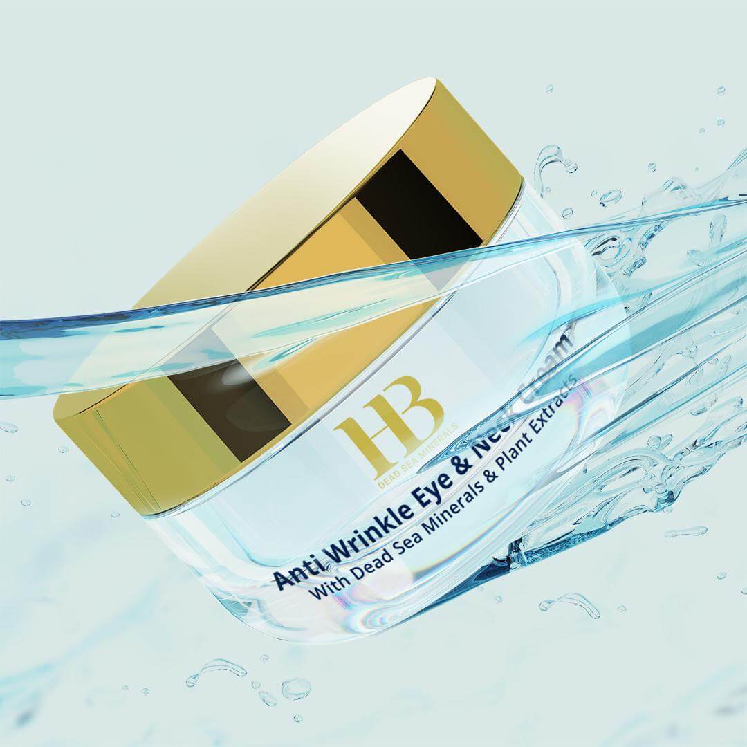 קרם עיניים וצוואר מעורר ומשקם ומכיל חומצה היאלורונית | קרם עיניים