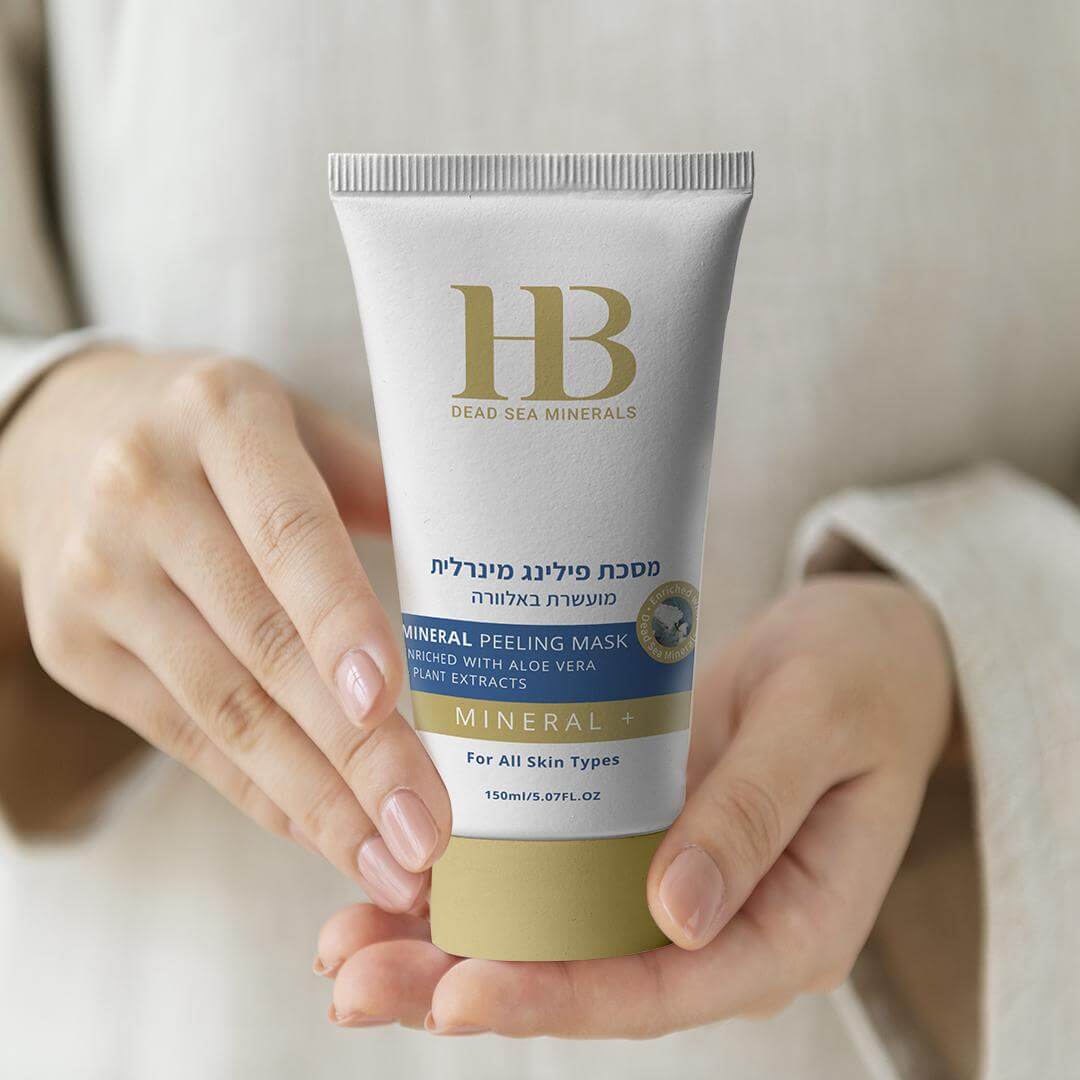 מסכת פילינג מינרלית לטיהור העור | מסכת פנים