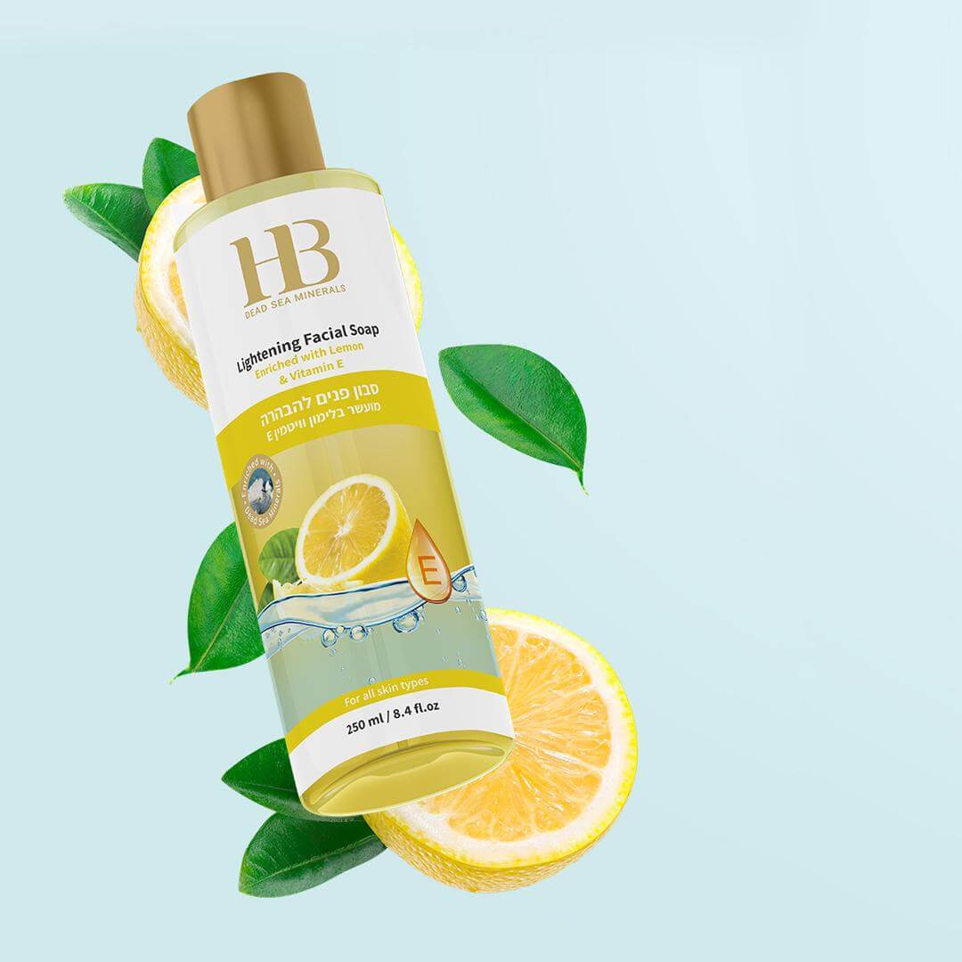 סבון פנים להבהרה מועשר בויטמין E | ניקוי פנים