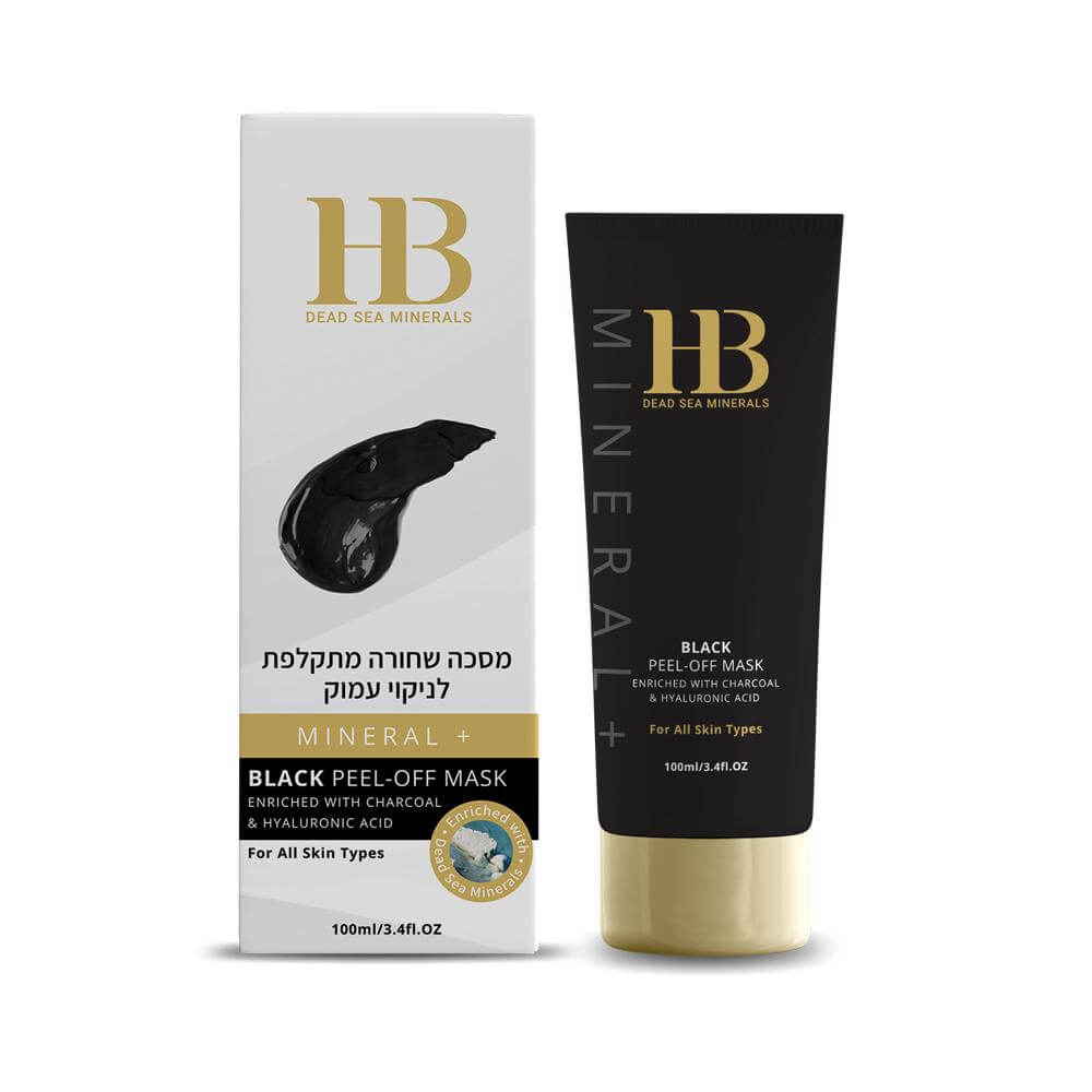 מסכה פחם שחורה מתקלפת לניקוי עמוק | מסכת פנים