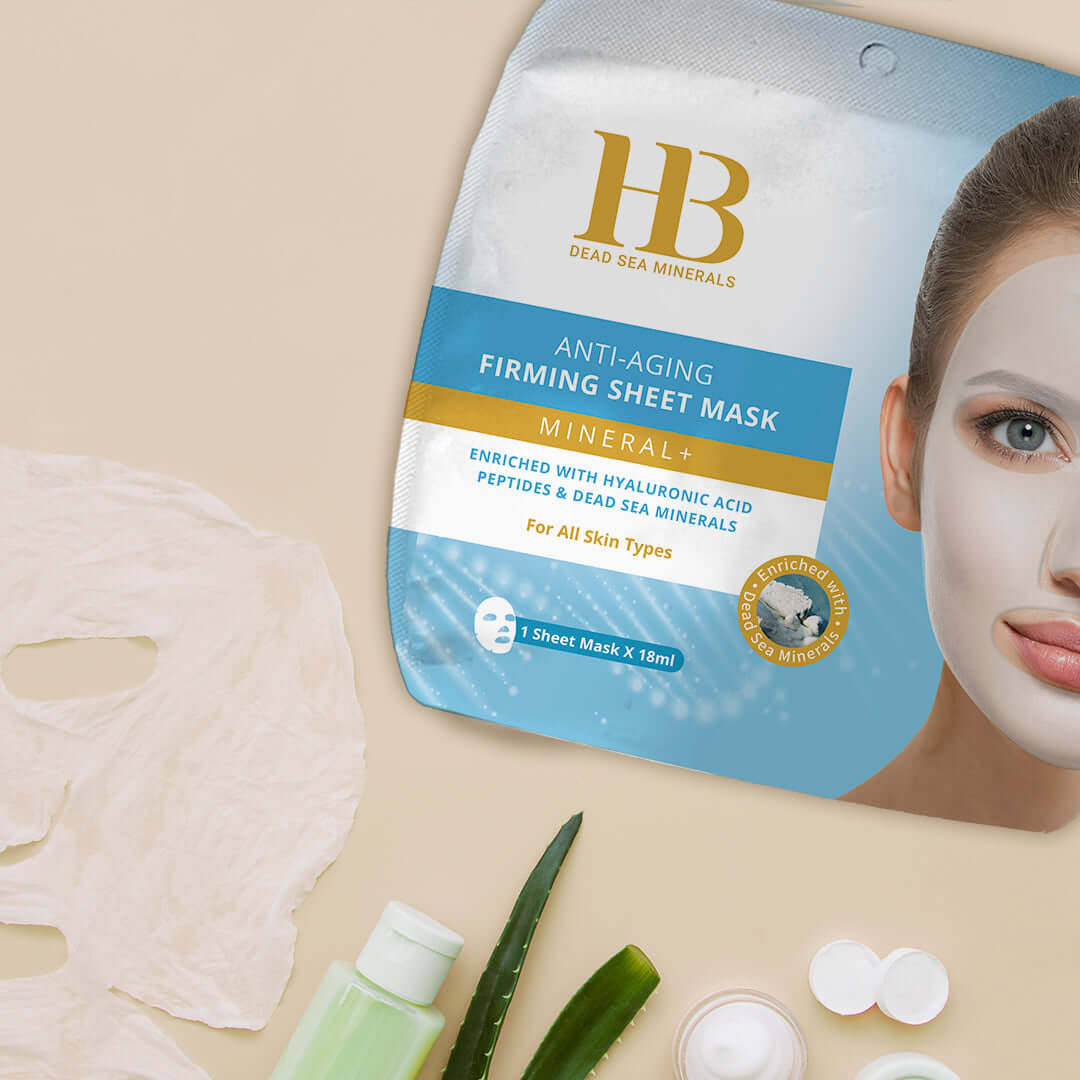 מסכת בד אנטי-אייג'ינג למיצוק, הזנה ורענון | מסכת פנים