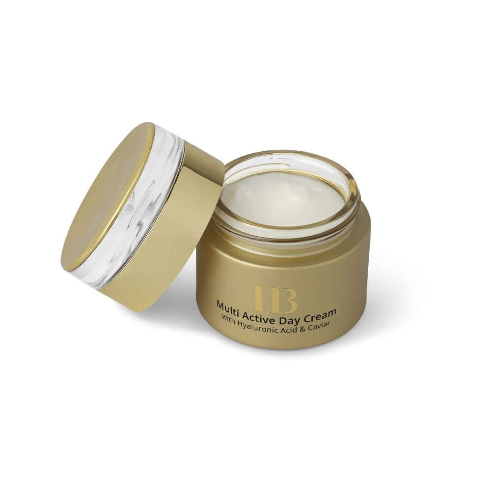 קרם לחות אקטיבי חומצה היאלורונית ותמצית קוויאר | קרם פנים