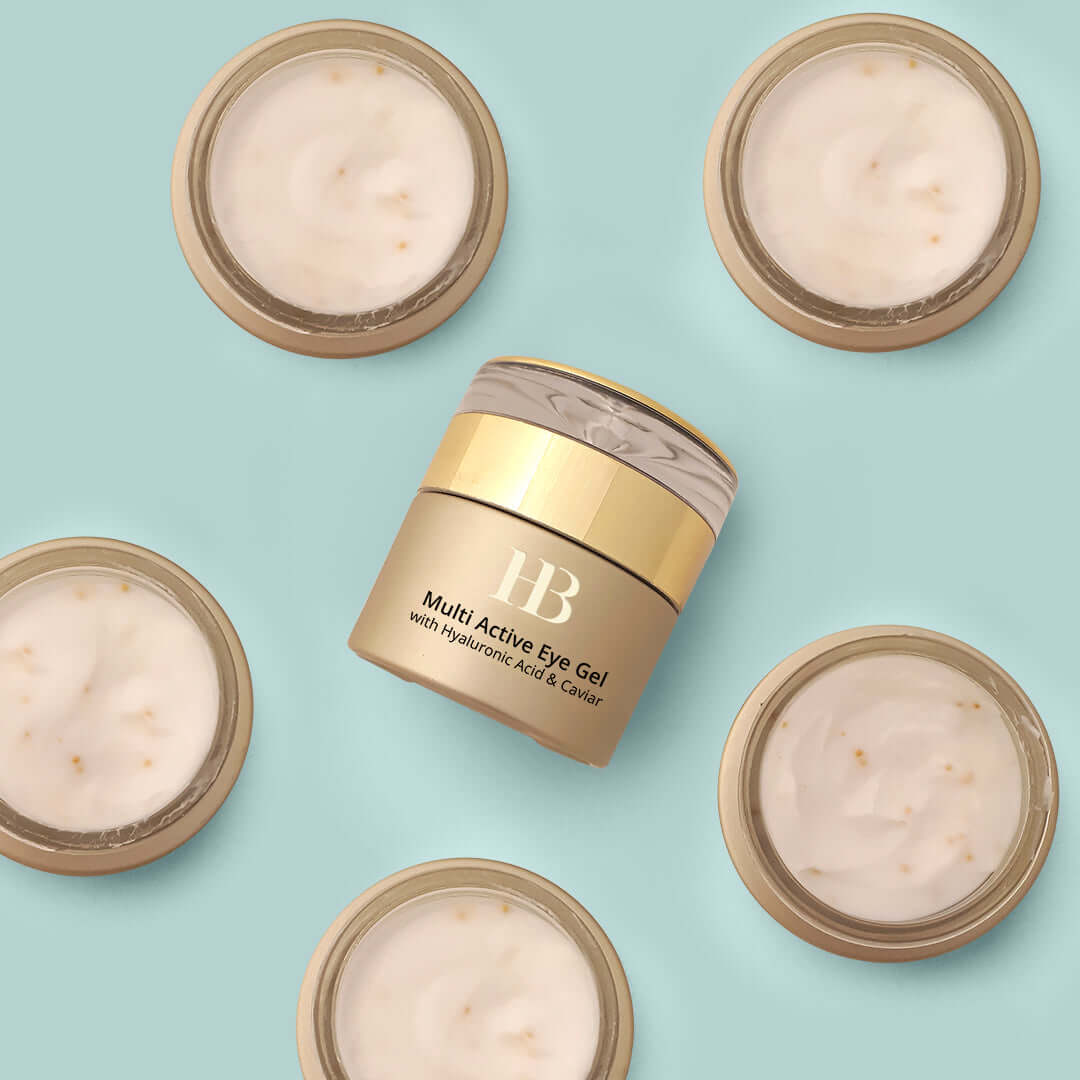ג'ל עיניים אקטיבי חומצה היאלורונית ותמצית קוויאר | קרם עיניים