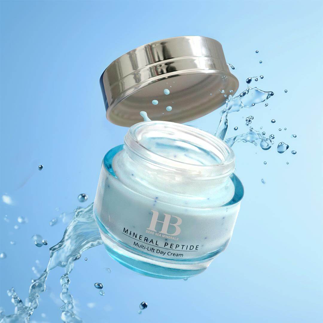 קרם יום לאפקט מתיחה - מינרל פפטיד של HB | קרם פנים