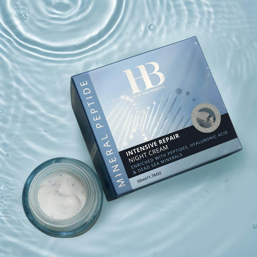 קרם לילה לשיקום אינטנסיבי - מינרל פפטיד | קרם לילה