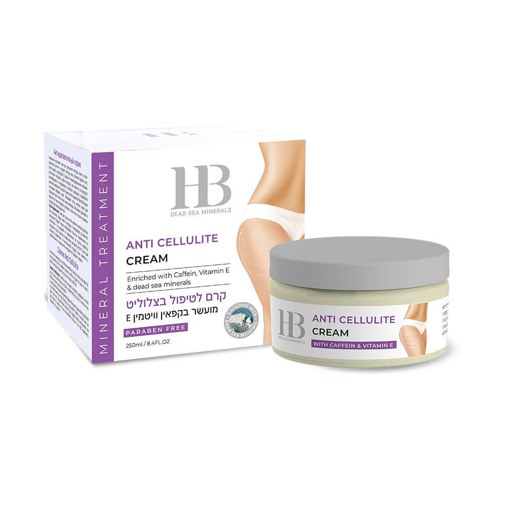 קרם לצלוליטיס למיצוק העור עם מינרלים מים המלח | קרם טיפולי