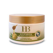 קרם שמן זית ודבש רב עוצמה 350ml | קרם גוף