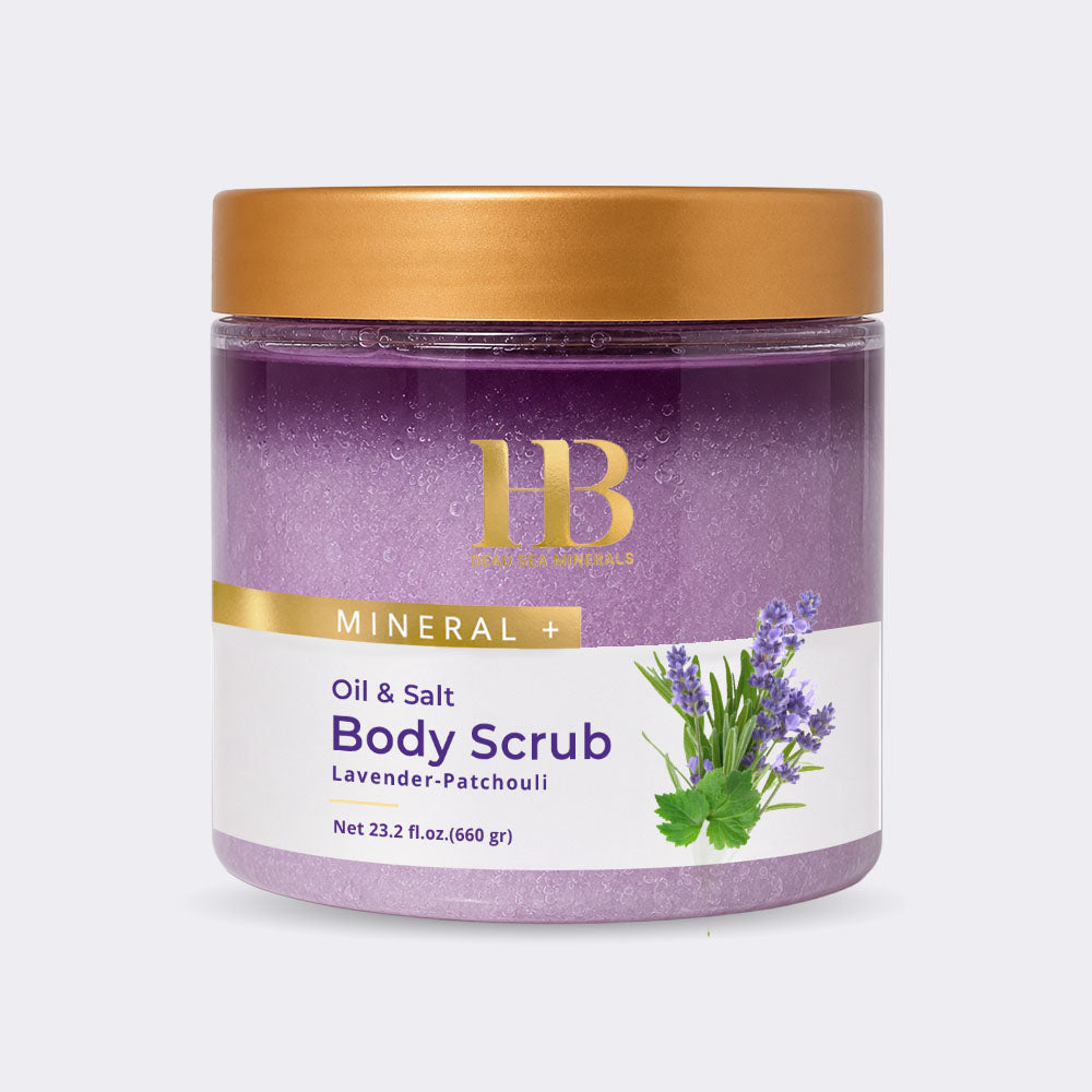 Lavender aromatic body scrub