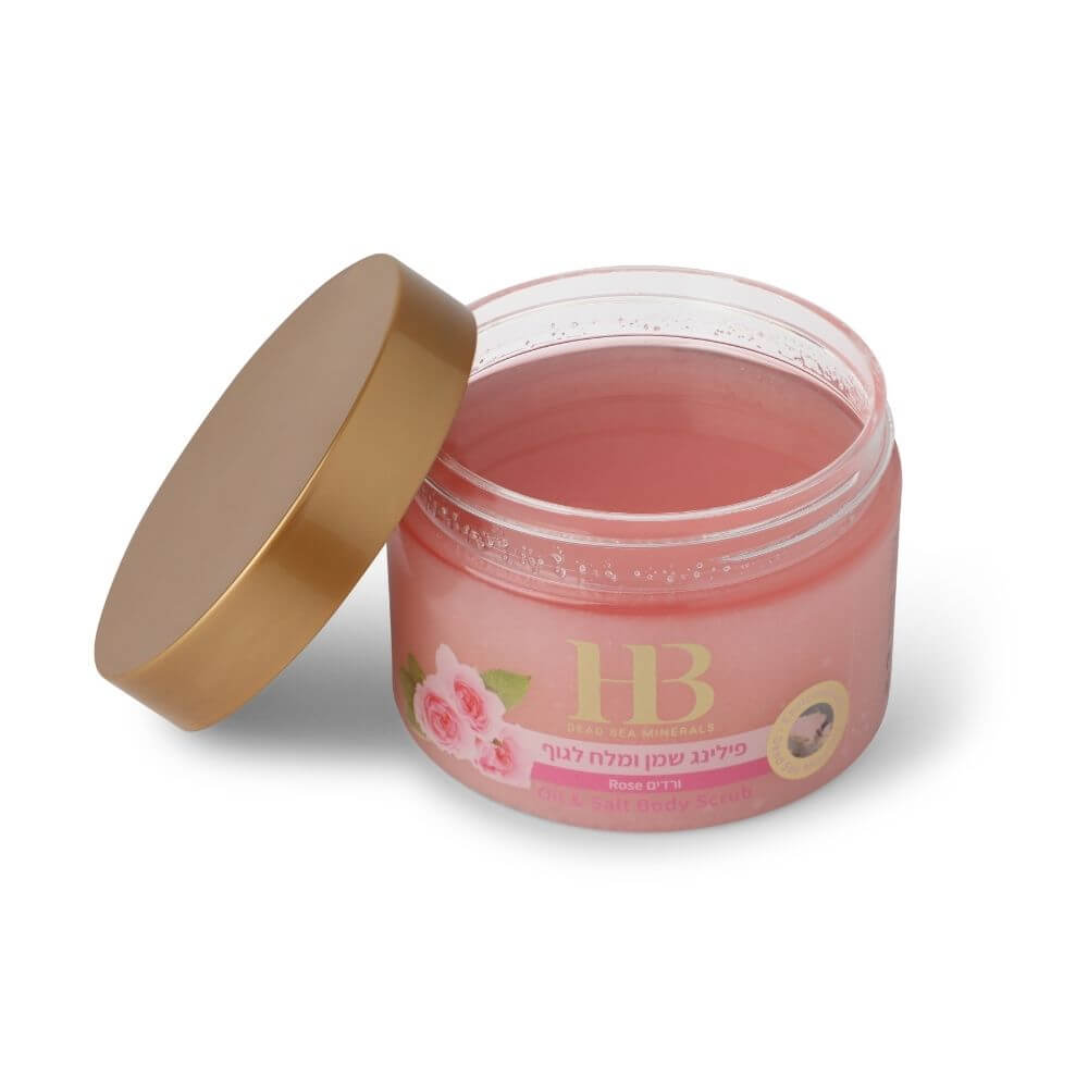 פילינג גוף ארומטי ורדים | פילינג גוף