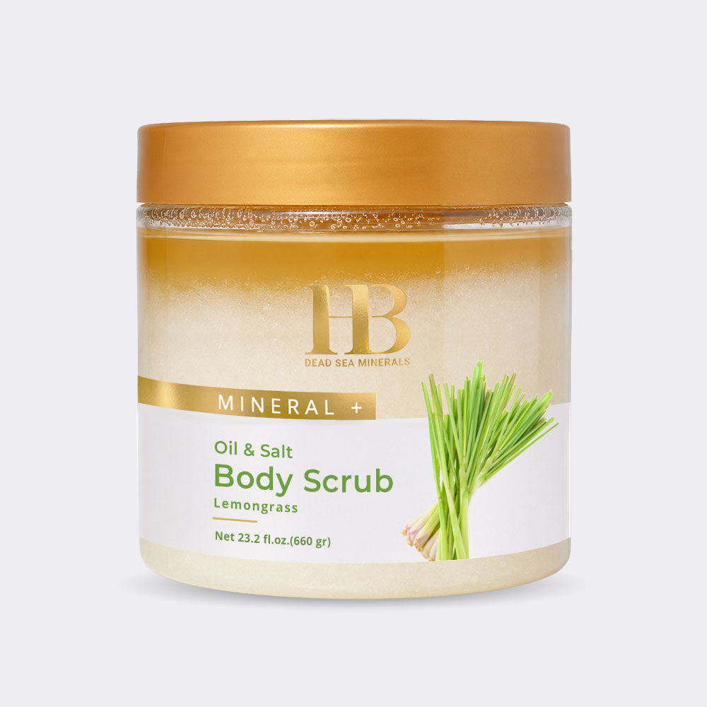 Aromatic lemon body scrub