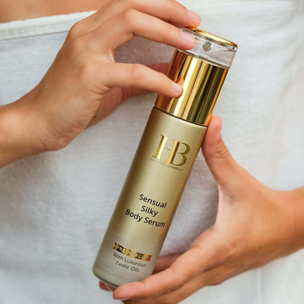 סרום משי חושני לגוף | סרום גוף