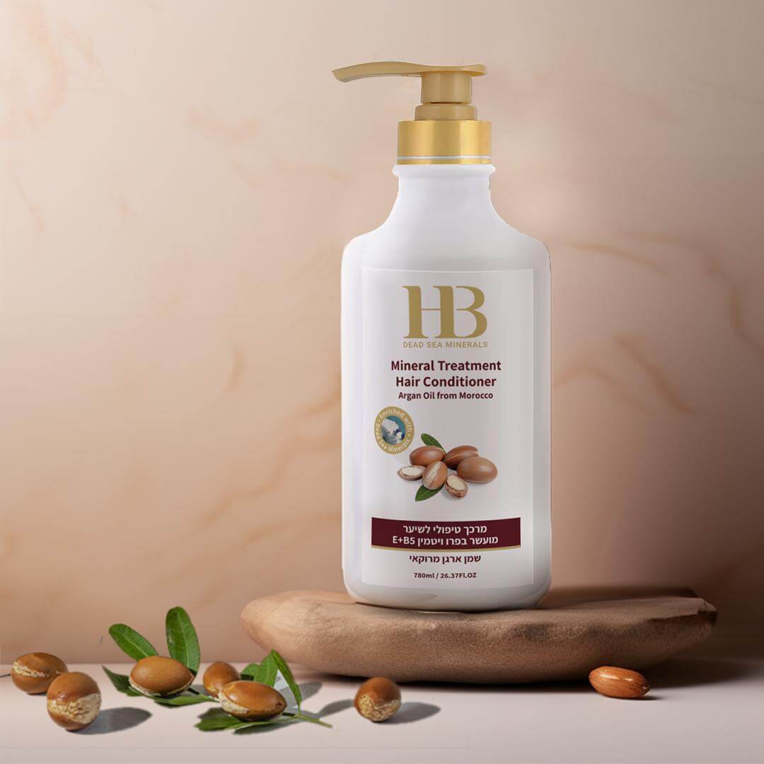 מרכך טיפולי לשיער שמן ארגן 780ml | קונדישינר