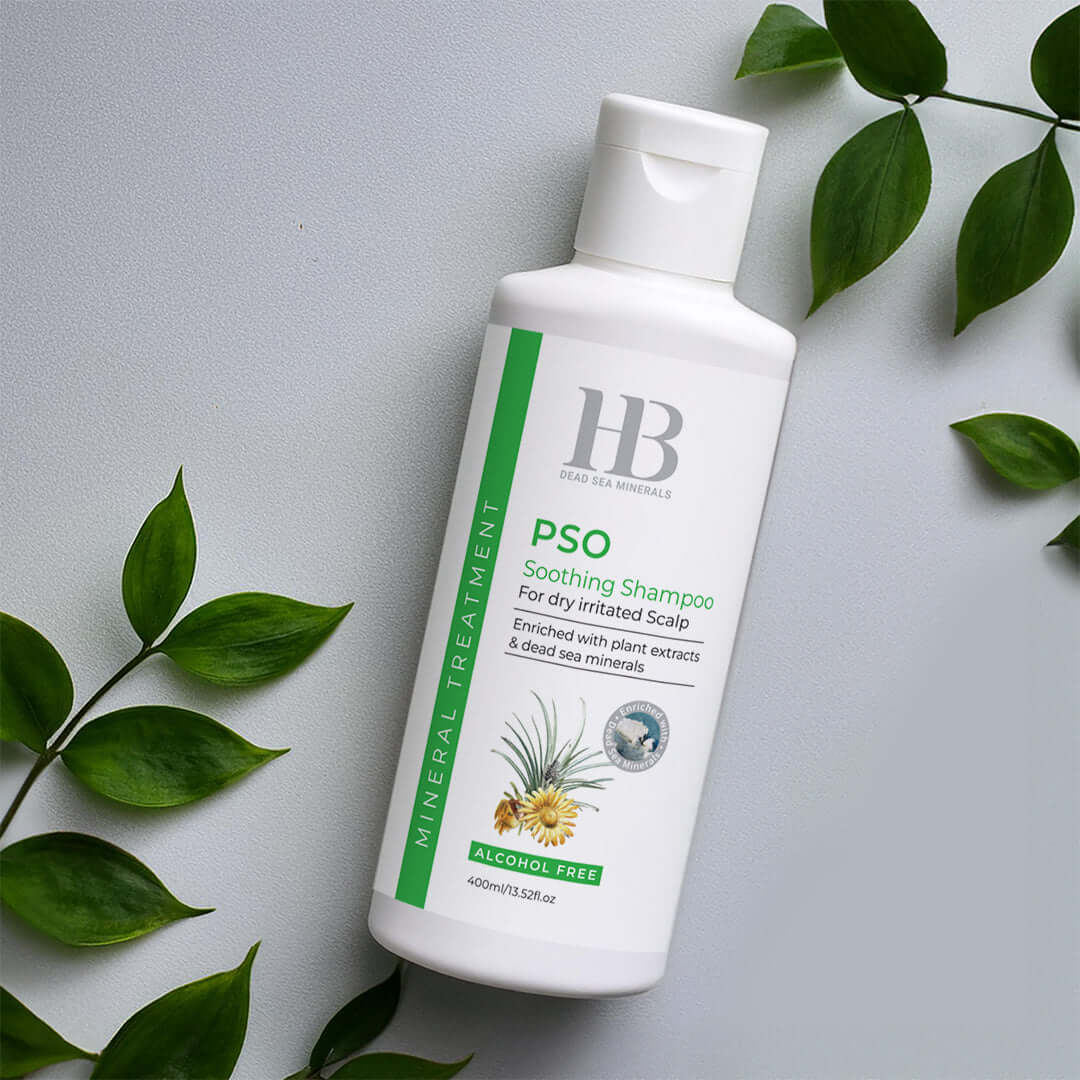 שמפו מרגיע לקרקפת אדמומית ויבשה | שמפו