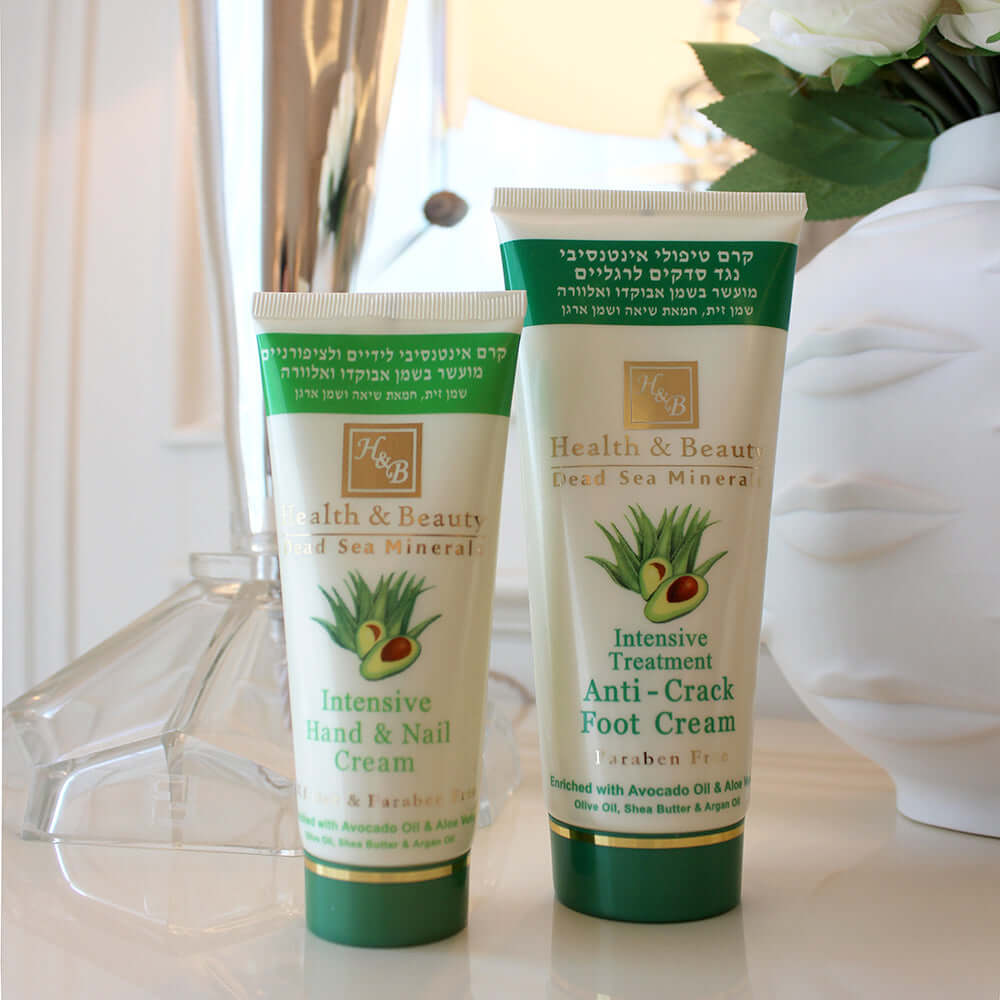 קרם טיפולי נגד סדקים לרגליים אבוקדו 100ml | קרם רגליים