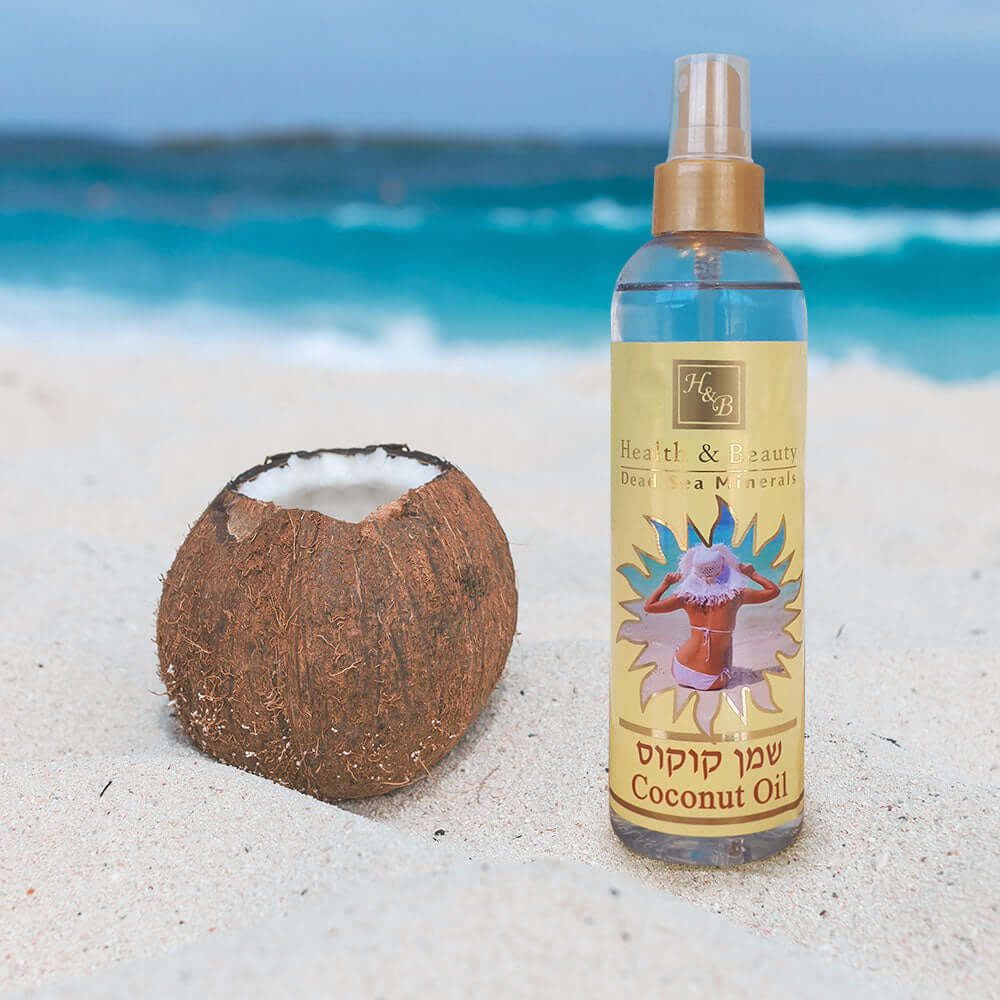 שמן קוקוס מועשר בויטמין E - טיפוח עור מועדף | שמן גוף