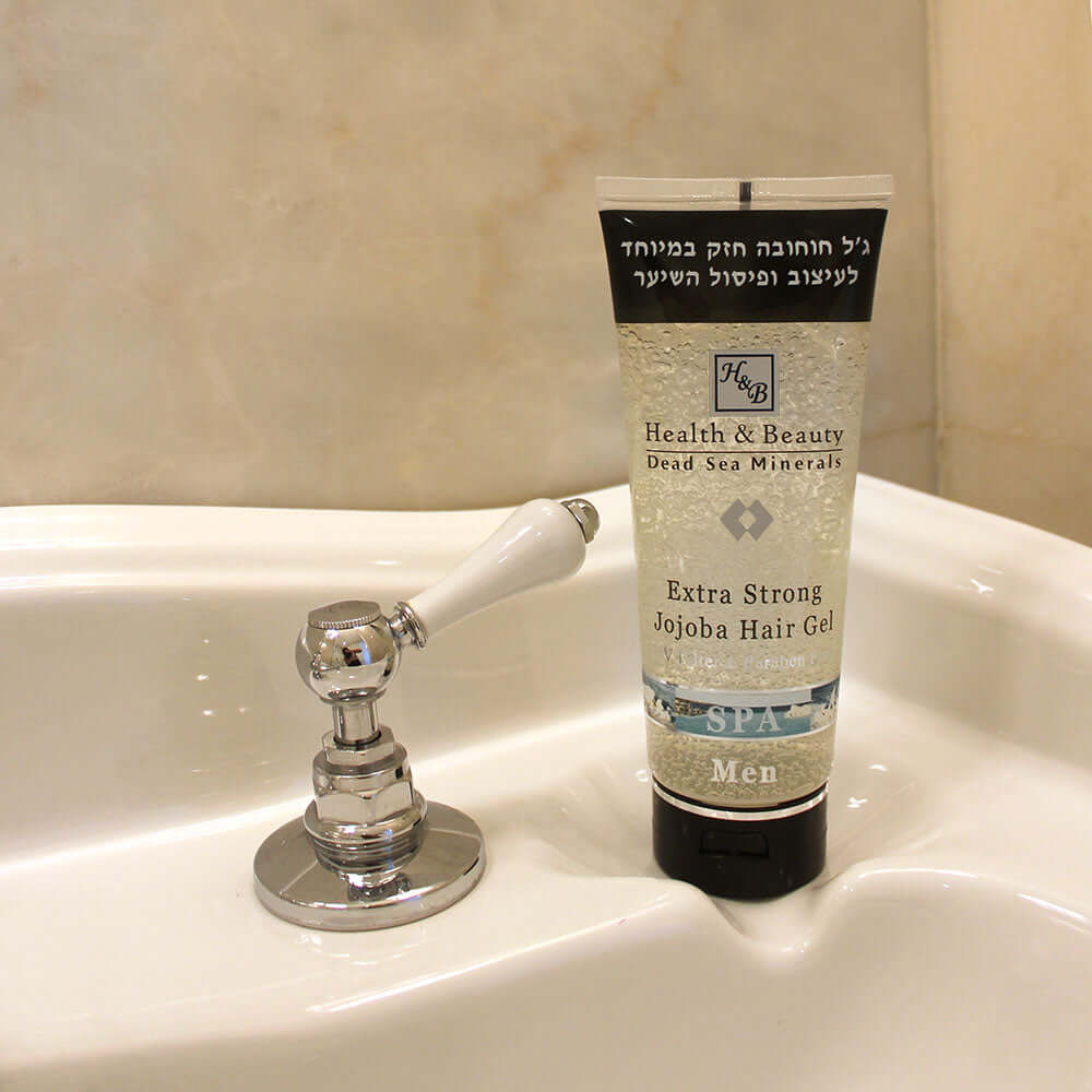 ג'ל חוחובה חזק במיוחד לעיצוב ופיסול השיער | עיצוב שיער