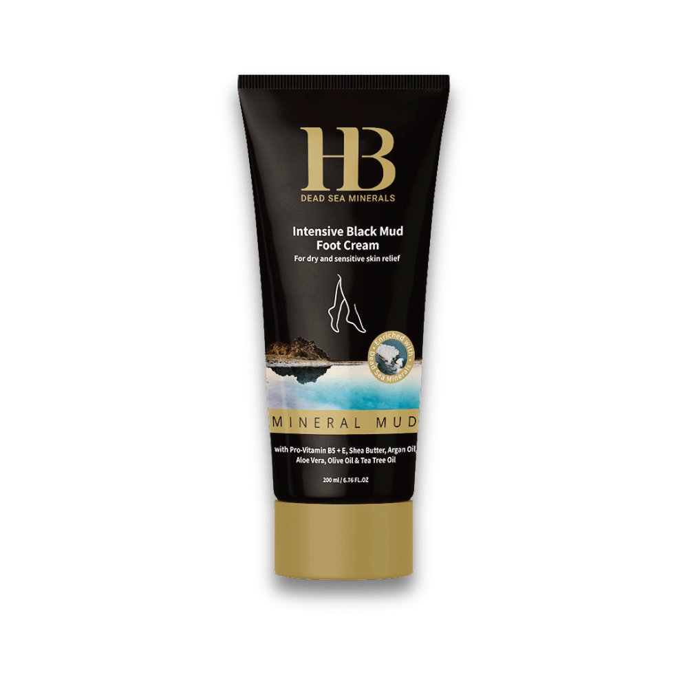 קרם רגליים אינטנסיבי מועשר בבוץ מים המלח 200ml | קרם רגליים