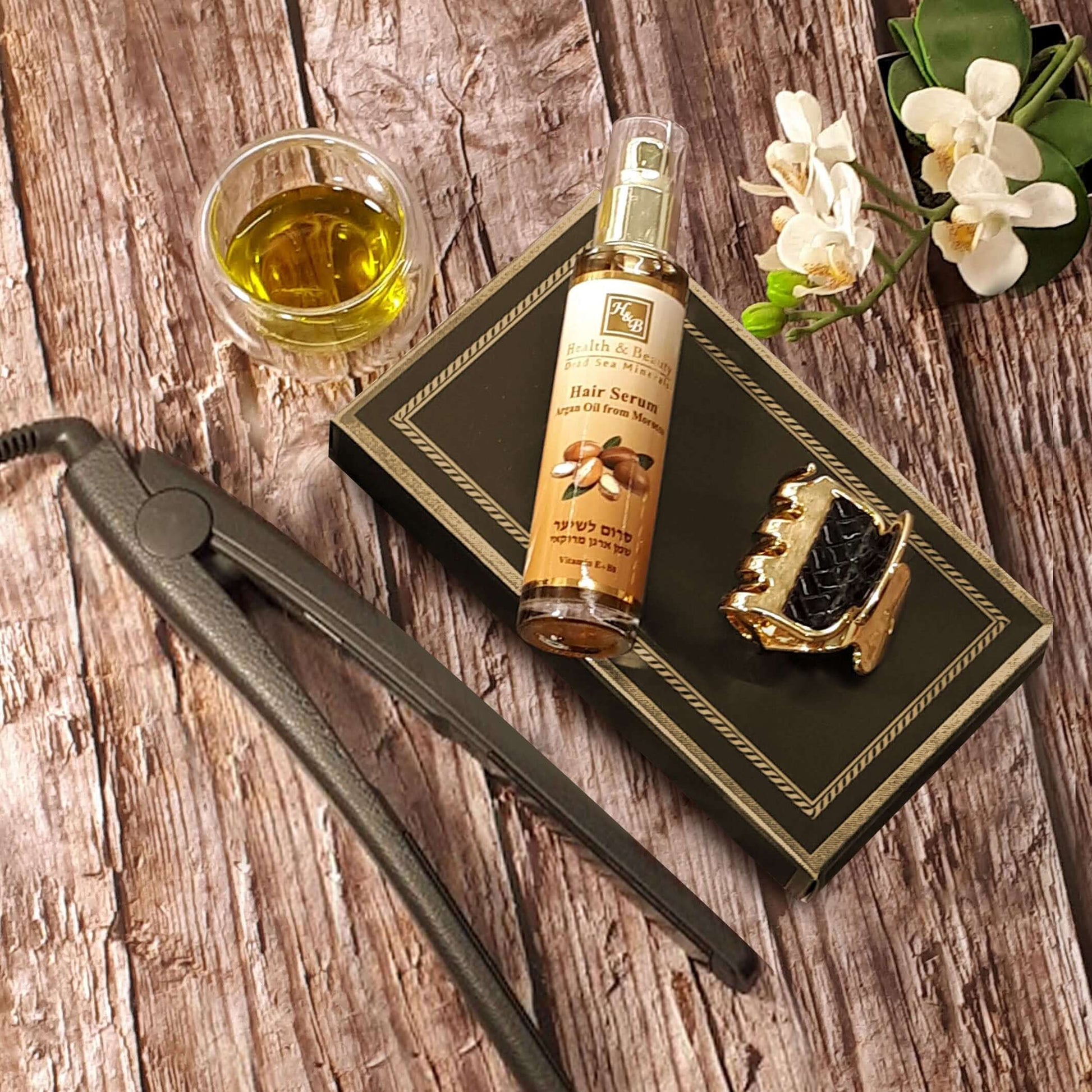 סרום לשיער שמן ארגן מרוקאי | סרום לשיער