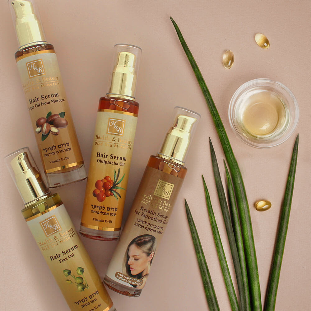 סרום לשיער שמן ארגן מרוקאי | סרום לשיער